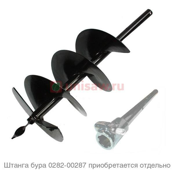 Бур однозаходный (шнек) Oleo-Mac 30х85 см, для MTL85R